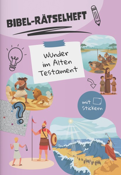 Bibel-Rätselheft - Wunder im Alten Testament